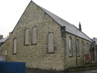 Rear view of Percy Street P M Chapel