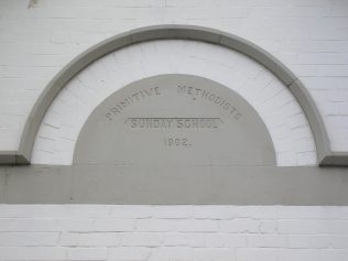 Date plaque on Sunday school Date plaque on Sunday school | G.W. Oxley - July 2016