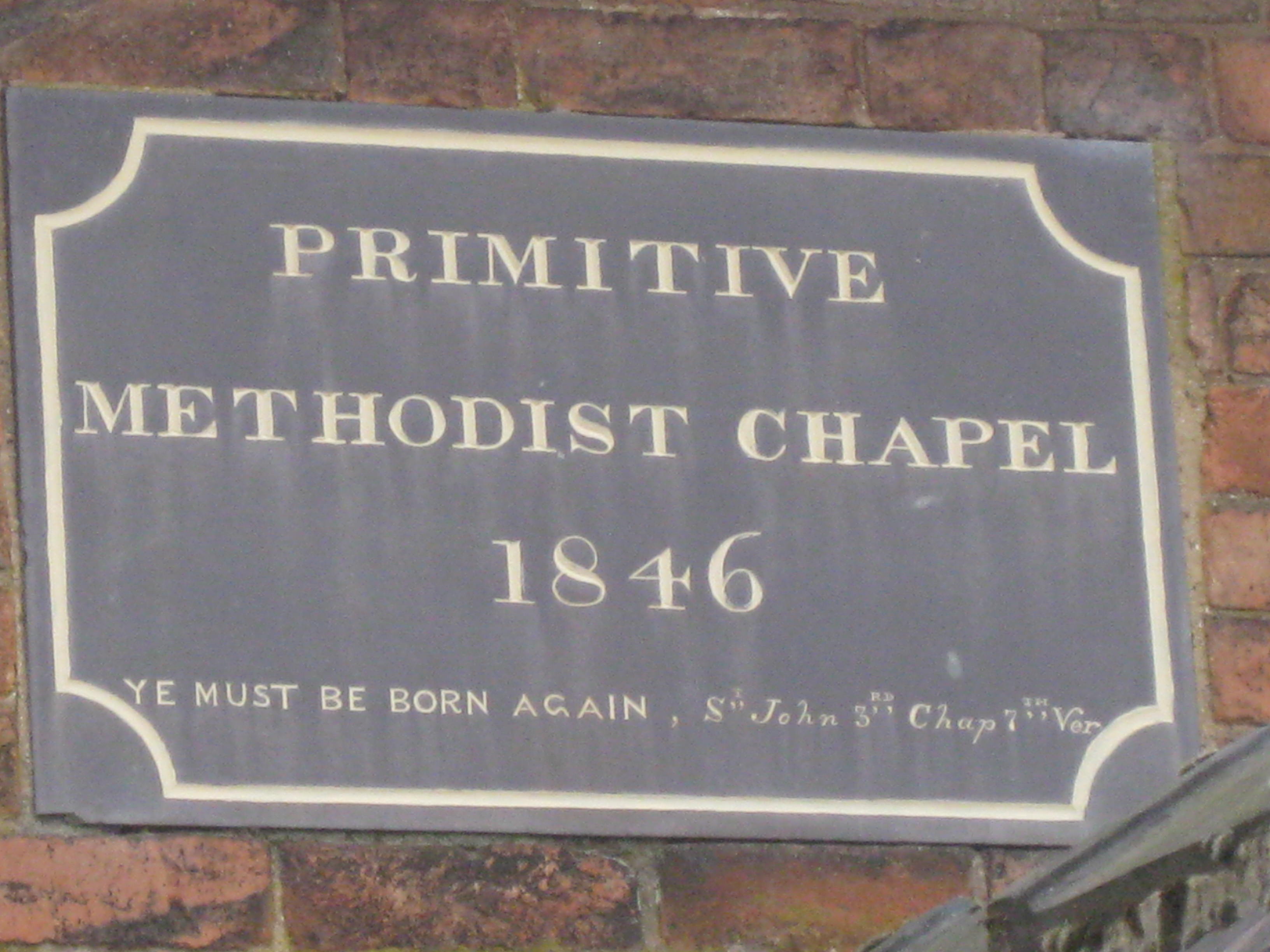 Boylestone Primitive Methodist Chapel Derbyshire A B My Primitive
