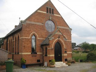 Bronington Primitive Methodist Chapel in the County of Clwyd Bronington Primitive Methodist Chapel in the County of Clwyd