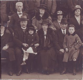 Brudenell Road Orphanage Anniversary c1918, Mary Jane Dales (nee Walmsley) with her husband and family Brudenell Road Orphanage Anniversary c1918, Mary Jane Dales (nee Walmsley) with her husband and family | Walmsley Family archives