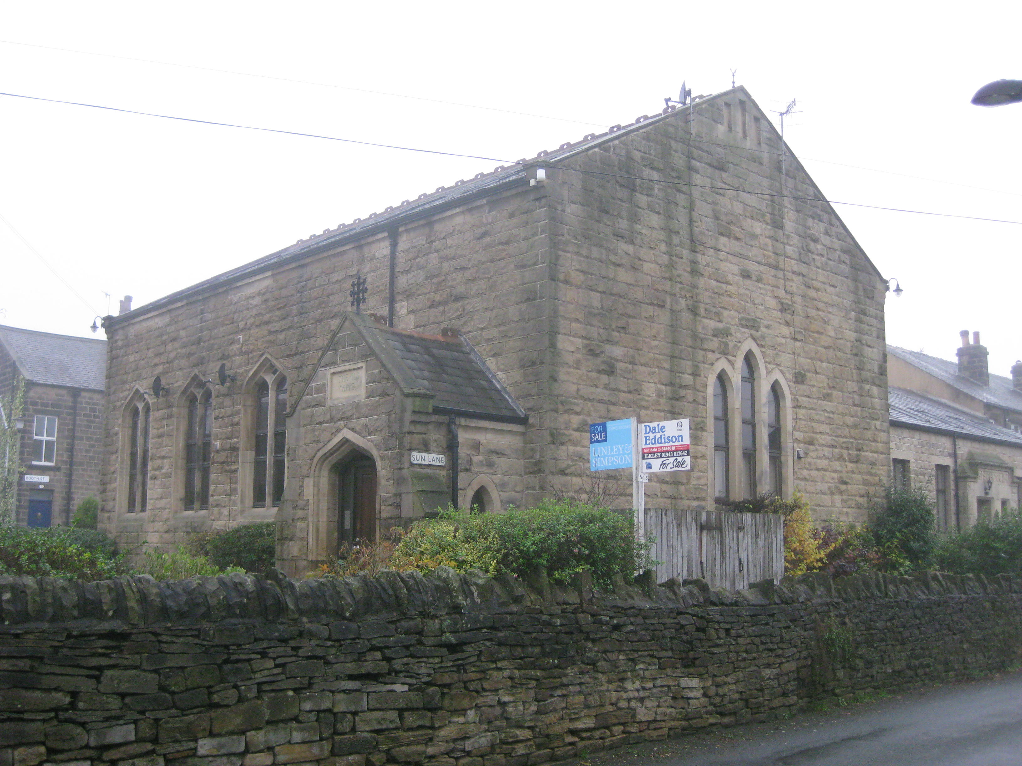 Burley in Wharfedale (Victoria Road) PM Chapel West Yorkshire Brad By My Primitive Methodists