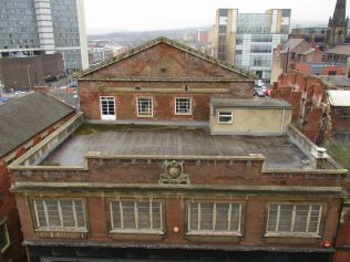 Sheffield Bethel Primitive Methodist chapel facade behind front extension Sheffield Bethel Primitive Methodist chapel facade behind front extension | Christopher Hill March 2016