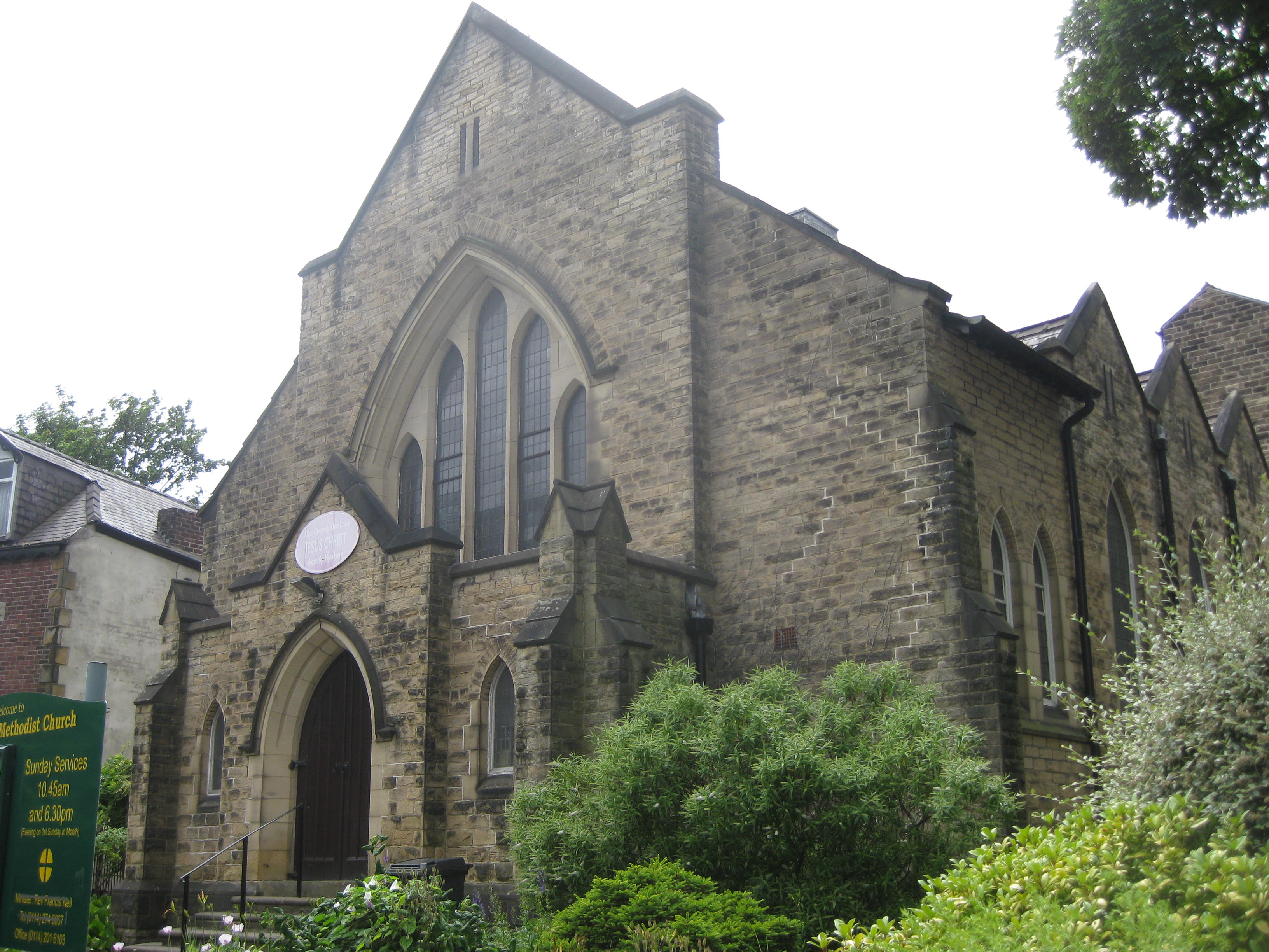 Sheffield Carterknowle (Edgedale Road) Primitive Methodist Chapel