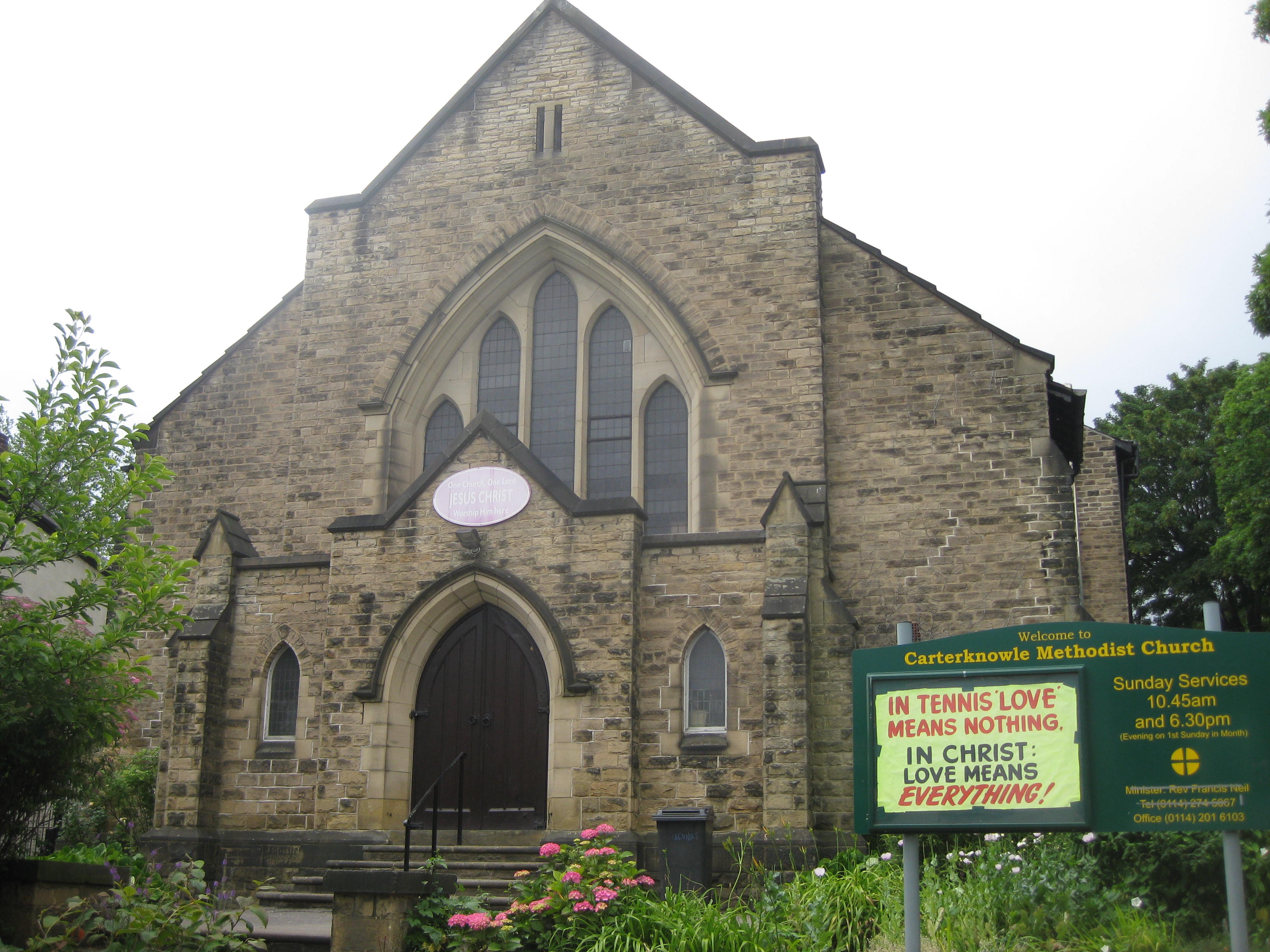 Sheffield Carterknowle (Edgedale Road) Primitive Methodist Chapel