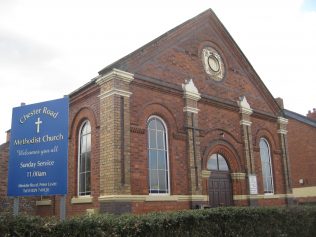 Over Primitive Methodist Chapel, Chester Road, Over, Winsford, Cheshire