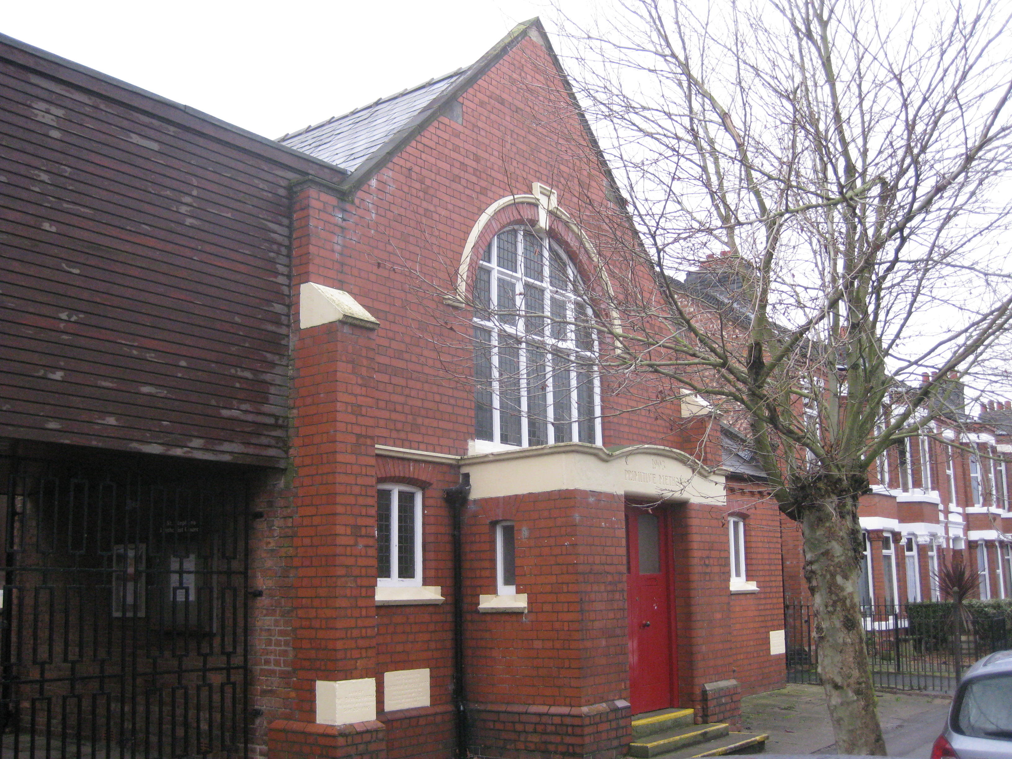 Crewe Ruskin Road Primitive Methodist Chapel Cheshire C D My