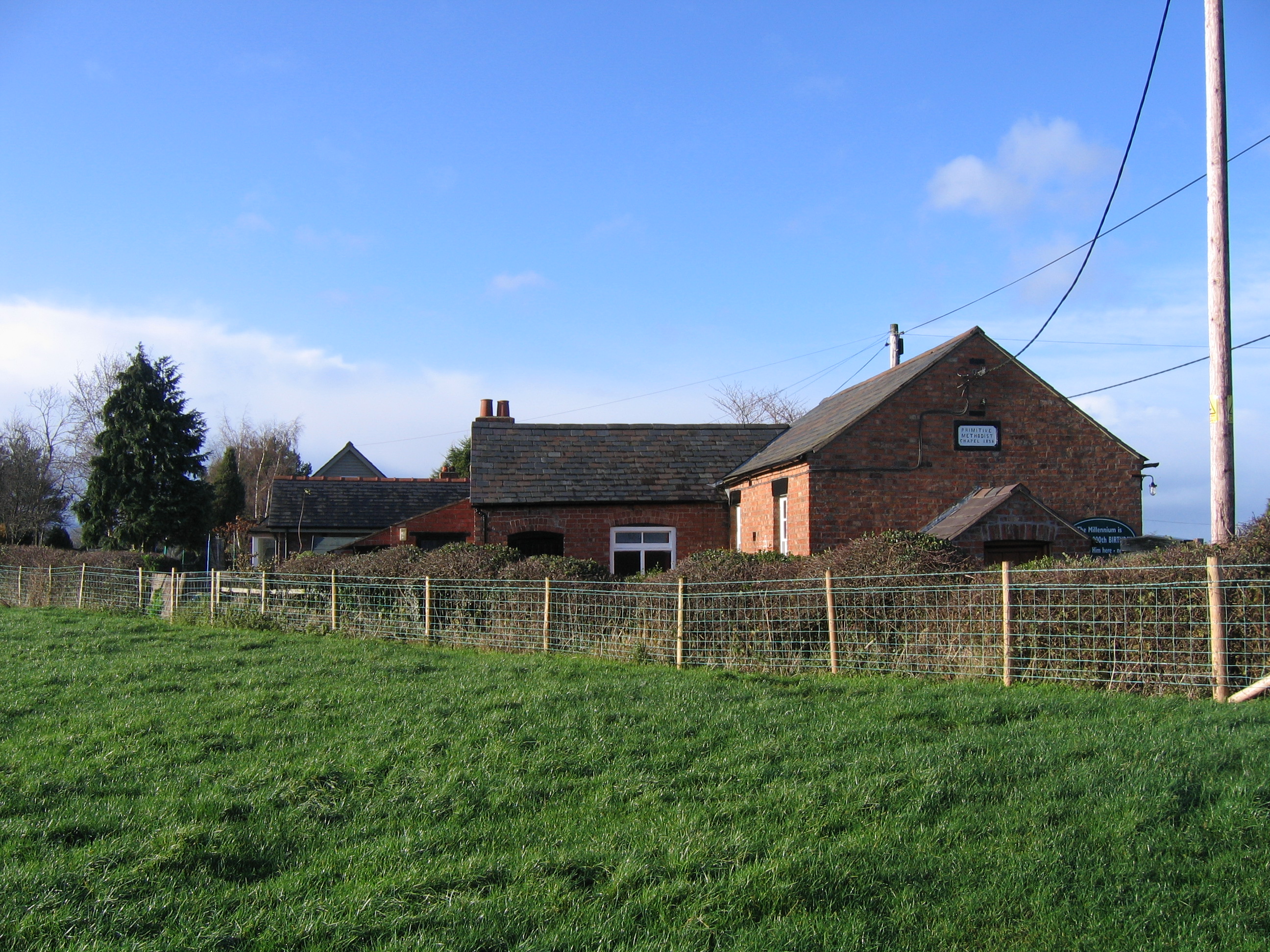 CrewebyFarndon PM Chapel, Cheshire C D My Primitive Methodists