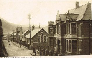 Cross Keys Primitive Methodist Chapel, Risca | postcard belonging to Steven Wild