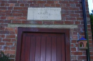 1859 Primitive Methodist Chapel plaque over door, see comments below 1859 Primitive Methodist Chapel plaque over door, see comments below | photo taken by Ray 3/10/2015