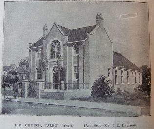South Shields Talbot Road Primitive Methodist chapel South Shields Talbot Road Primitive Methodist chapel | Christian Messenger 1905/176