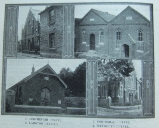 chapels of the Weymouth circuit chapels of the Weymouth circuit | Christian Messenger 1913/247