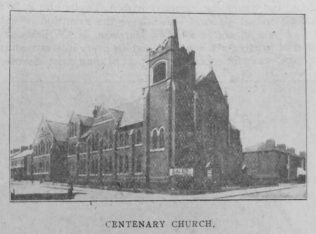 Scunthorpe Centenary Primitive Methodist chapel Scunthorpe Centenary Primitive Methodist chapel | Christian Messenger 1918/168