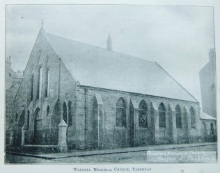 Parkhead Waddell Memorial Primitive Methodist chapel  | Christian Messenger 1902/258