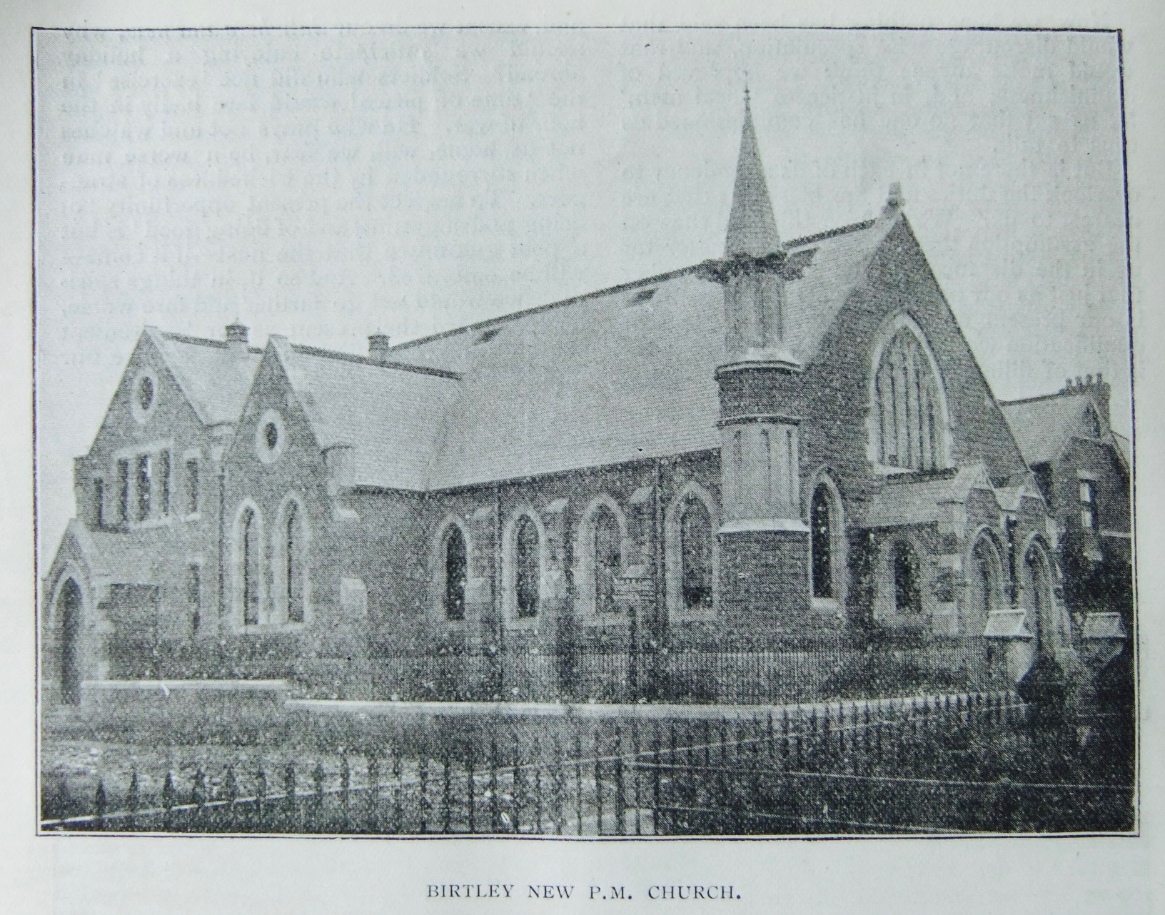Birtley Primitive Methodist Chapel, Station Road A D My Primitive