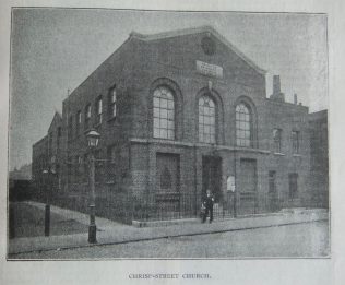 Poplar Chrisp Street Primitive Methodist chapel Chrisp Street Primitive Methodist chapel | Christian Messenger 1899/246