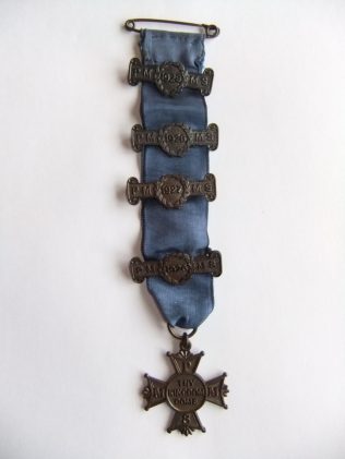 First PM Missionary Society Medal