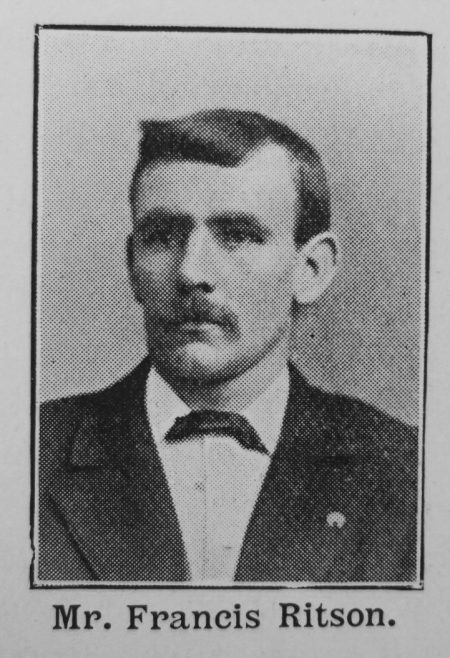 Ritson, Francis (1867-1900) | Surnames beginning with R | My Primitive ...