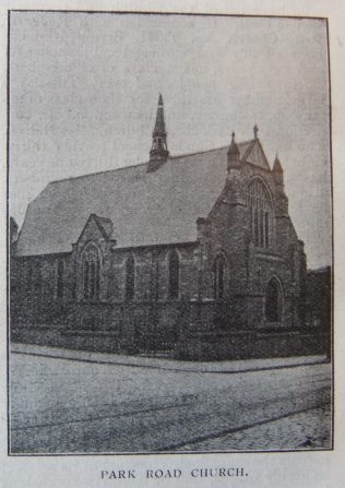 Darwen Park Road Primitive Methodist chapel | Christian Messenger 1906/44