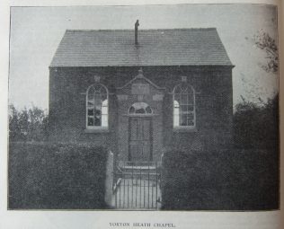 Yorton Heath Primitive Methodist chapel | Christian Messenger 1906/78