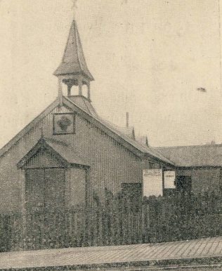 Deacon Street tin chapel, Swindon | Swindon Centenary Synod Handbook 1925