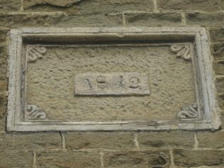 Photo taken July 2017 showing the date plaque Photo taken July 2017 showing the date plaque | E & R Pearce
