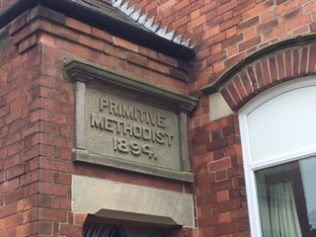 1894 Date stone above porch. 1894 Date stone above porch. | Rev. David Leese