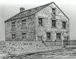 Photo No.1 Pen and ink drawing of the 1843 PM chapel Photo No.1 Pen and ink drawing of the 1843 PM chapel | Aireborough Historical Society