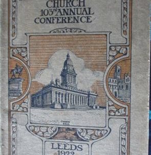 Leeds: Primitive Methodism in Leeds in 1922