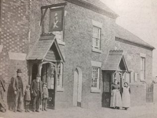 Hanging Bridge chapel, beyond Duke of York inn. | Archive photograph