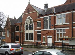 side view of Leicester Hinckley Road Primitive Methodist chapel | Christopher Hill February 2016