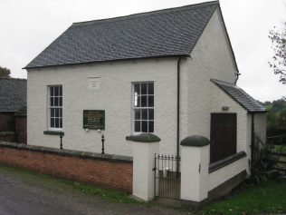 Hulland (Bourne) Primitive Methodist Chapel, Hulland Moss Derbyshire