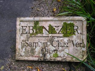 Hungerford, PM Chapel, Date plaque in grounds, 16.10.2015 Hungerford, PM Chapel, Date plaque in grounds, 16.10.2015 | GW Oxley