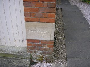 Hungerford, PM Chapel, school building, foundation stones (ii), 16.10.2015 Hungerford, PM Chapel, school building, foundation stones (ii), 16.10.2015 | GW Oxley