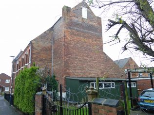 Rear view of Derby Dale Road Primitive Methodist chapel Rear view of Derby Dale Road Primitive Methodist chapel | Christopher Hill 2016