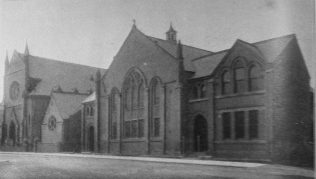 Leicester; Claremont Street Primitive Methodist Sunday Schools with the Church in the background. This was one of the venues for the 1907 Primitive Methodist Conference Leicester; Claremont Street Primitive Methodist Sunday Schools with the Church in the background. This was one of the venues for the 1907 Primitive Methodist Conference | Primitive Methodist Conference Handbook 1907