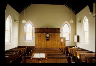 Interior view from the pulpit - 2010 | David Hill