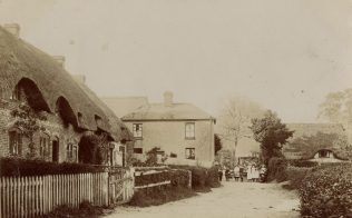 Chapel House (facing) and chapel roof | Kindly given by Mary Snow of Longparish