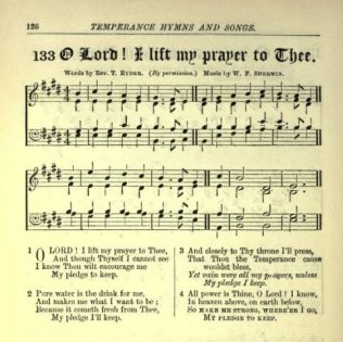 Lord I lift my prayer | from Hymns and songs for Bands of Hope