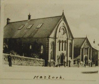 Matlock Primitive Methodist chapel from a postcard dated 1901-1909 | Englesea Brook Museum picture and postcard collection