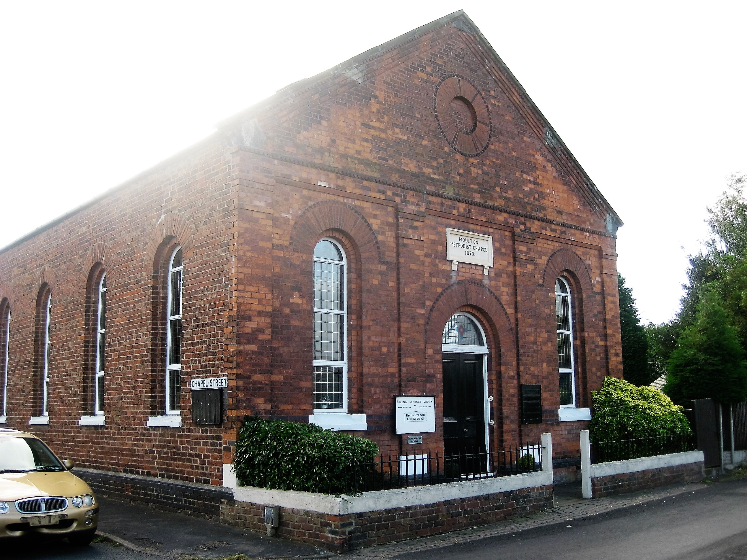 Moulton (Main Road) Primitive Methodist Chapel Cheshire I M, Cheshire My Primitive Methodists