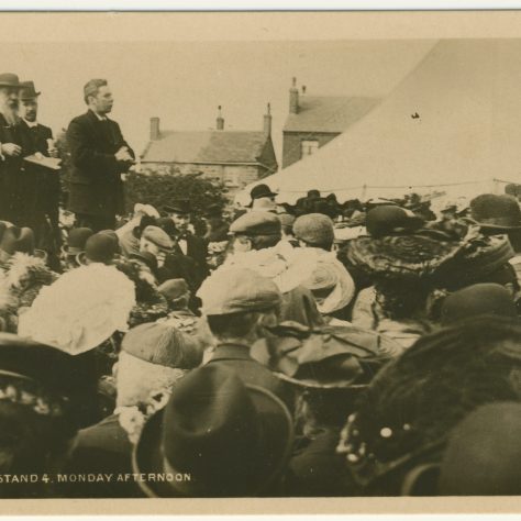 Centenary Camp Meeting Mow Cop Stand 4 Monday afternoon | Englesea Brook Museum picture and postcard collection