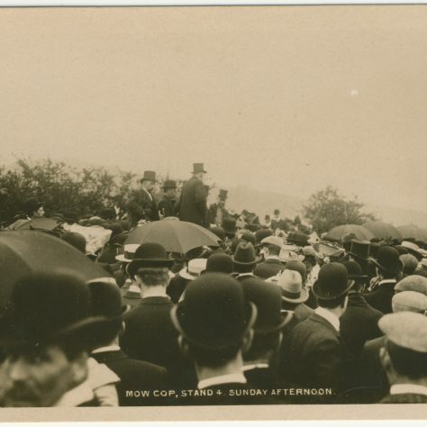 Centenary Camp Meeting Mow Cop Sunday afternoon Stand 4 | Englesea Brook Museum picture and postcard collection
