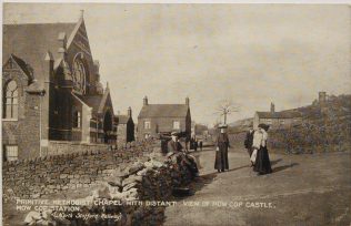 Mow Cop PM Memorial chapel, c1910 | Englesea Brook Museum picture and postcard collection