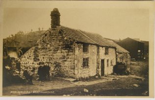 Mow Cop first Primitive Methodist meeting house | Englesea Brook Museum picture and postcard collection