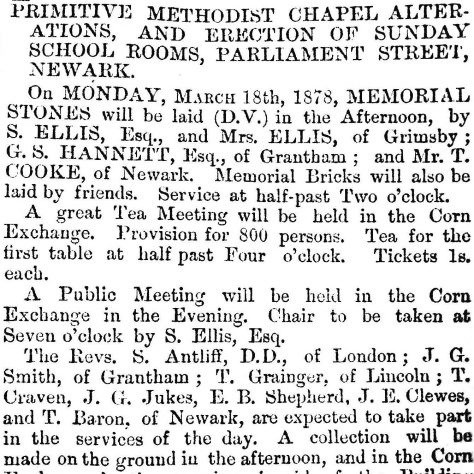 Newark Herald 16 March 1878 Newark Herald 16 March 1878
