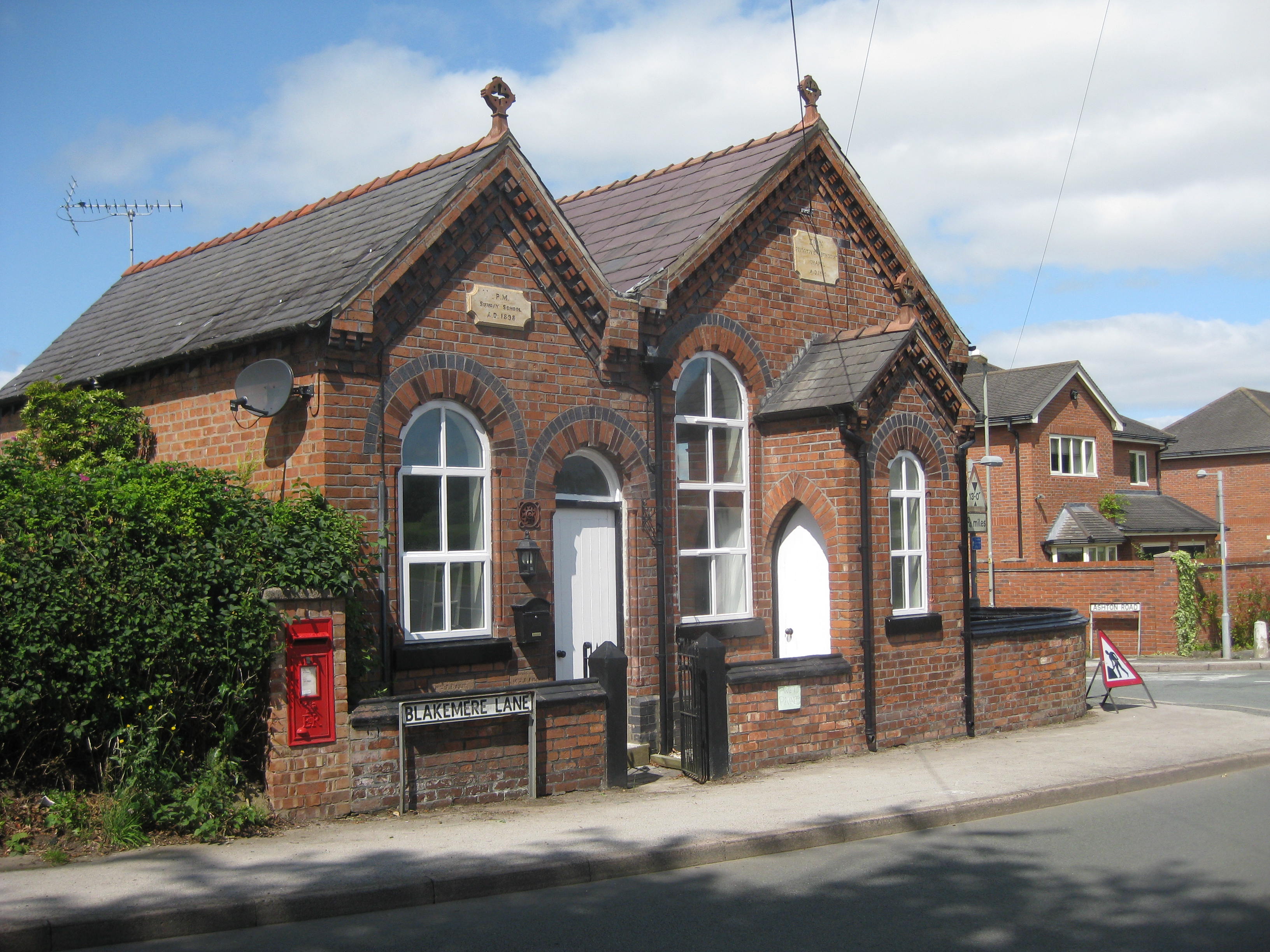 Norley (Zion) Primitive Methodist Chapel Cheshire N S My