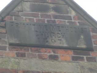 Oakhanger Primitive Methodist Chapel plaque | Elaine and Richard Pearce 2012