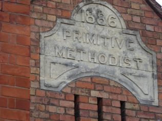 Old chapel datestone, built into end wall of 'new' church | Dianne Gibson