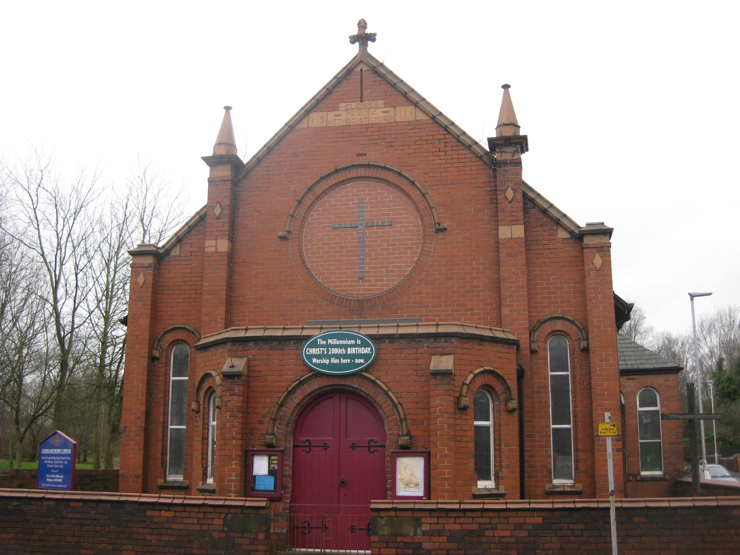 Pemberton (Enfield Street) 'Clowes' Primitive Methodist Church M R